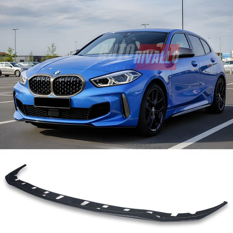BMW 1 F40 M-Sport 2019-2024 Spoiler Anteriore Nero Lucido