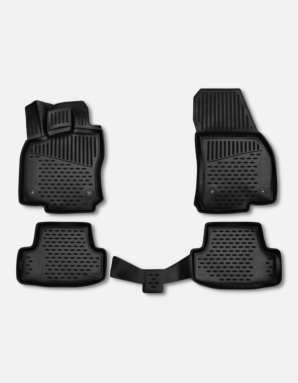 AUTOELEGANCETUNING - AUTOELEGANCETUNING - 3D TAPPETI TAPPETINI AUTO IN  GOMMA PER JEEP COMPASS 2009-2017