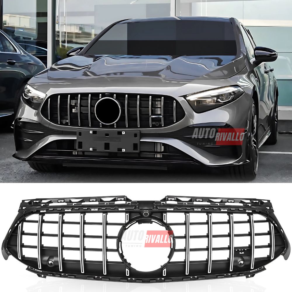 Upgrade Mercedes Classe A W177 Restyling 2023+ Griglia Anteriore AMG A45 Look