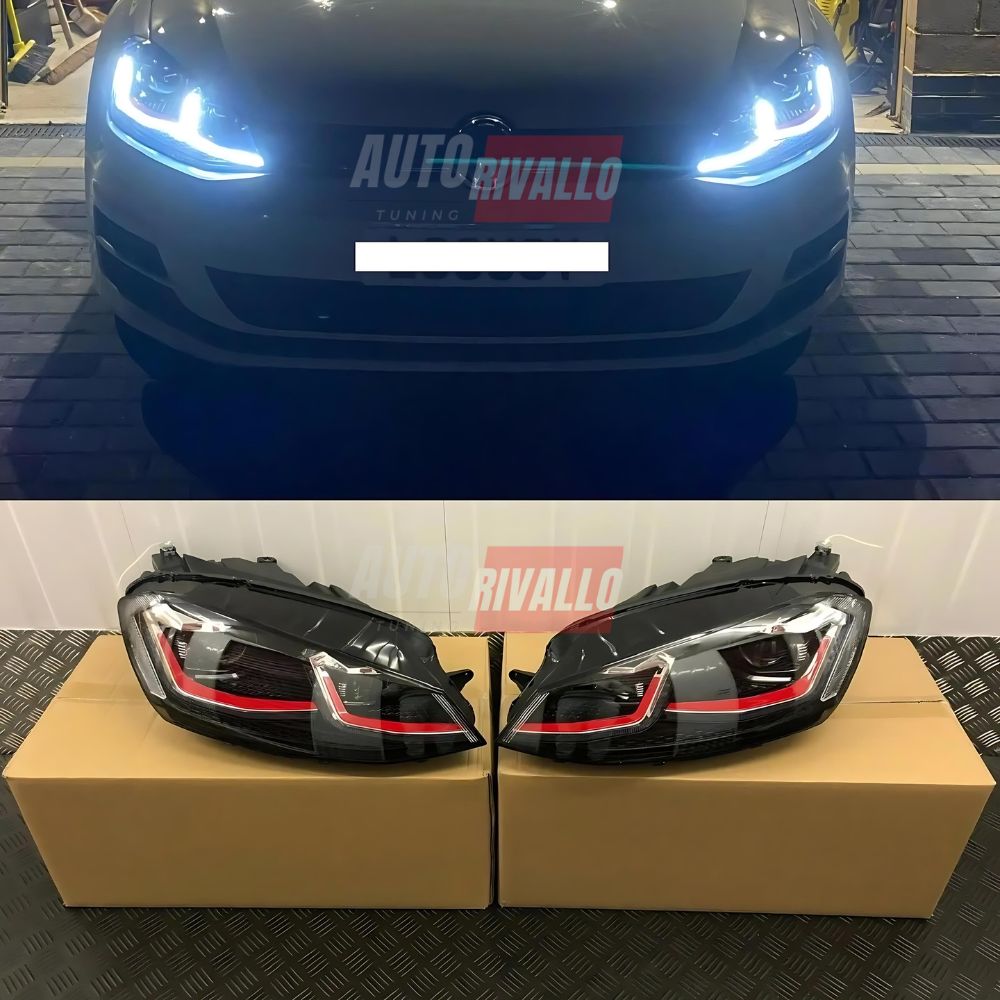 VW Golf 6 2008-2012 Fari Anteriori LED GTI G7.5 Look