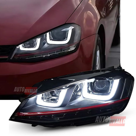 Fari GTI Look LED Sequenziali per VW Golf VI