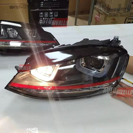 Golf 6 Fari Anteriori LED GTI Look con DRL Dinamici