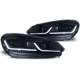 VW Golf 6 2008-2012 Fari Anteriori LED Look G7.5 R-Line