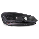 VW Golf 6 2008-2012 Fari Anteriori LED Look G7.5 R-Line 