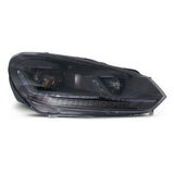 VW Golf 6 2008-2012 Fari Anteriori LED Look G7.5 R-Line 