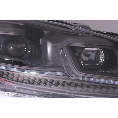 VW Golf 6 2008-2012 Fari Anteriori LED Look G7.5 R-Line 