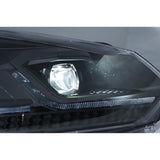 VW Golf 6 2008-2012 Fari Anteriori LED Look G7.5 R-Line 