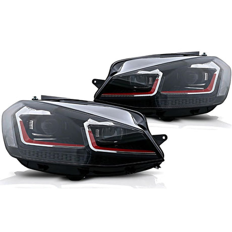 VW Golf 7 2012-2017 Fari Anteriori Ottica GTI Fanali Full LED