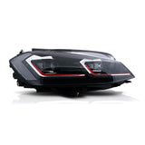 VW Golf 7 2012-2017 Fari Anteriori Ottica GTI Fanali Full LED