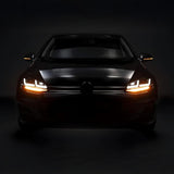 VW Golf 7 2012-2017 Fari Anteriori Full Led OSRAM Xenon Neri