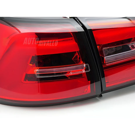 VW Golf 7.5 Variant 2017-2019 Fari Posteriori Full LED Rosso