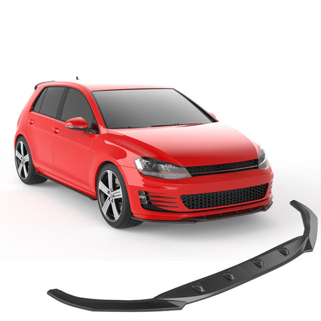VW Golf GTI Mk7 2013–2016 Splitter - APEX Spoiler Anteriore Nero