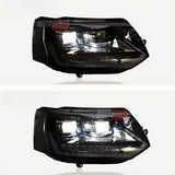 VW T5 Facelift 2010-2015 Fari Anteriori Full LED DRL Frecce Sequenziali