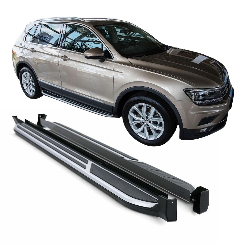 VW Tiguan 2 AD1 2016-2020 Pedane Laterali Look Sportivo