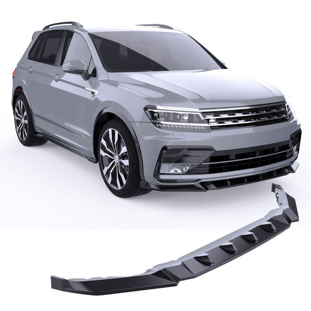 VW-Tiguan-Mk2-R‑Line-2015–2020-Splitter-Spoiler-Anteriore - autorivallo
