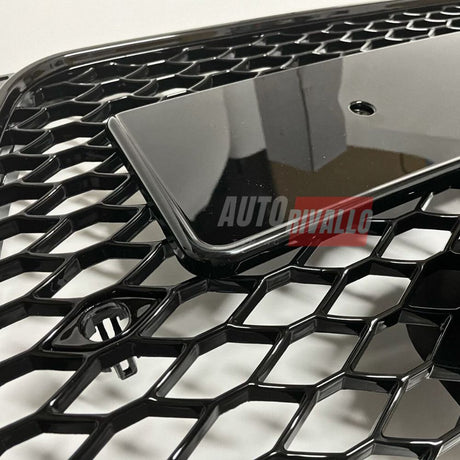 Audi A4 B8 2011-2015 Griglia Anteriore RS4 Look Nero Lucido