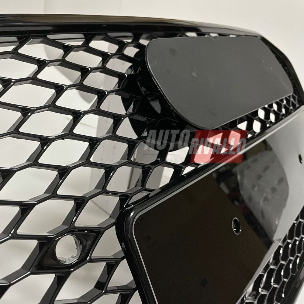 Audi A4 B8 2011-2015 Griglia Anteriore RS4 Look Nero Lucido