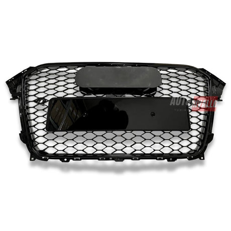 Audi A4 B8 2011-2015 Griglia Anteriore RS4 Look Nero Lucido