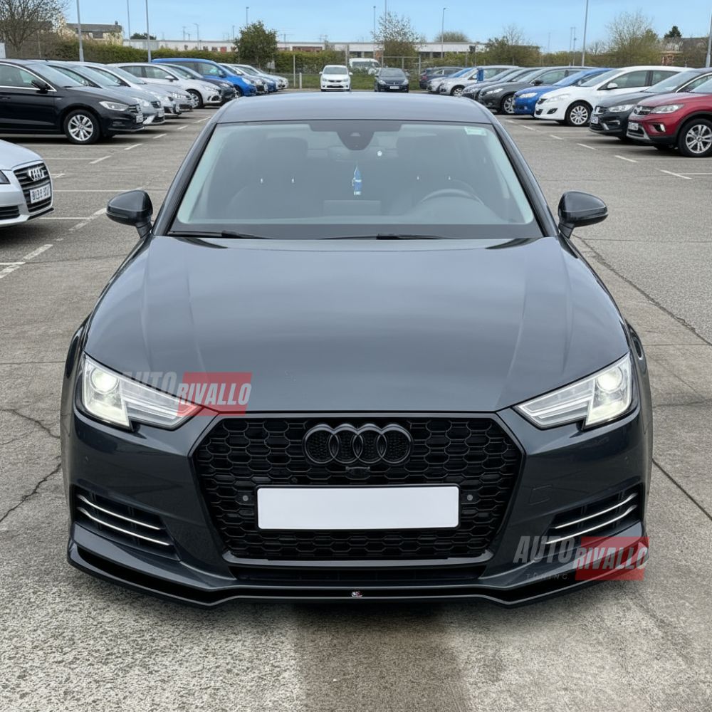 Audi A4 B9 2015-2019 Griglia Anteriore RS4 Look Nero Lucido