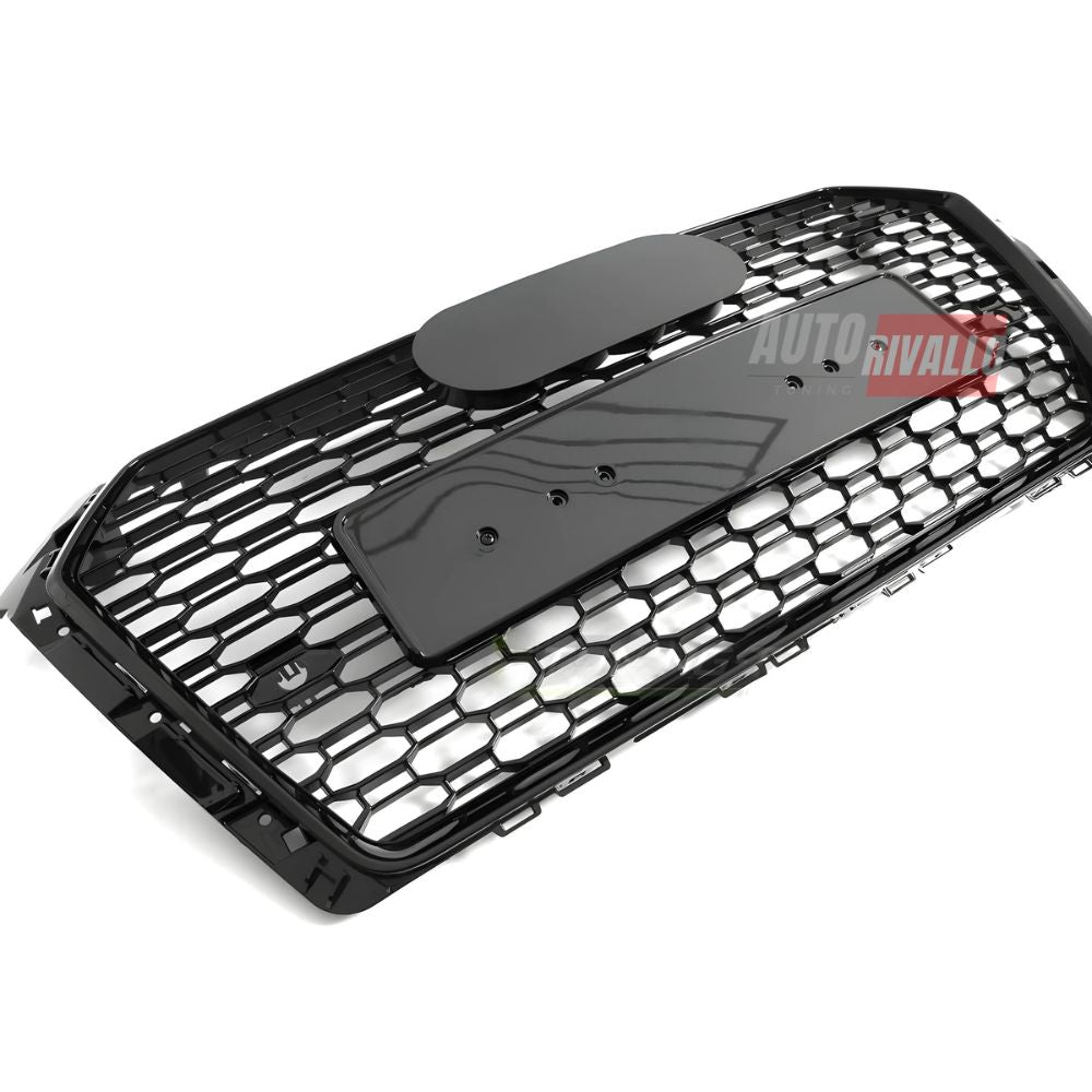 Audi A4 B9 2015-2019 Griglia Anteriore RS4 Look Nero Lucido