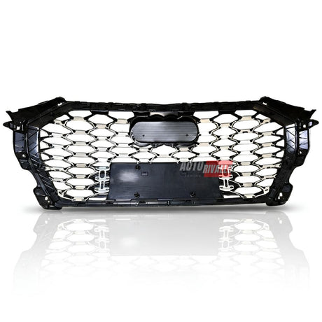 Audi Q3 F3 2019-2025 Calandra Anteriore RSQ3 Design Nero Lucido
