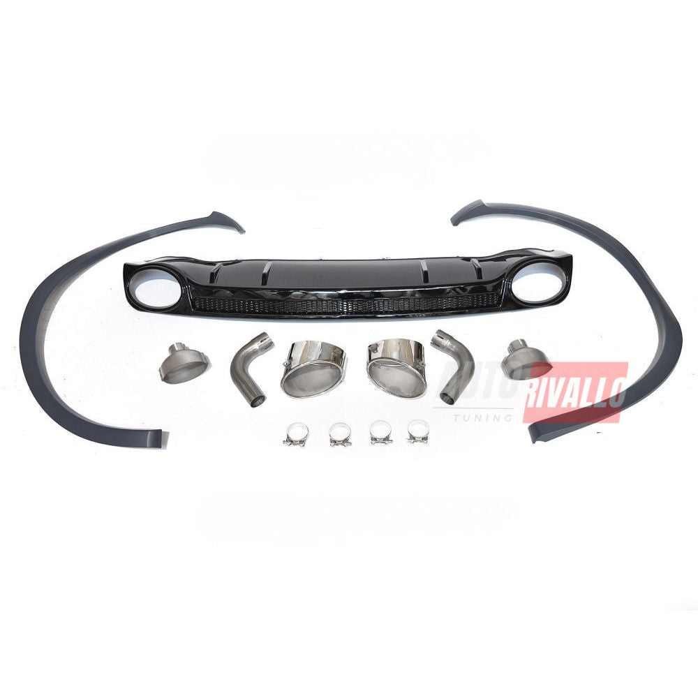 Audi Q5 FY 2020-2024 Paraurti Diffusore Posteriore RSQ5 Look - autorivallo