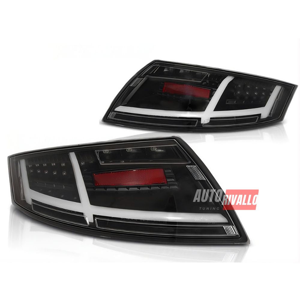 Audi TT 8J 2006-2014 Fanali Posteriori Full LED Lightbar Nero