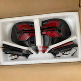 Confronto tra fanali originali e fanali neri Full LED look G05 su BMW X5 E70