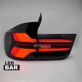 Aggiornamento fari BMW X5 E70 con fanali neri Full LED tuning