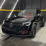 Mercedes GLE con mascherina anteriore AMG Panamericana GTR Look