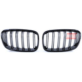 BMW Serie 1 F20 F21 2011-2014 Griglia M-Sport Look Nera - autorivallo