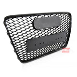 Audi Q7 4L 2005-2015 Griglia Anteriore RSQ7 Look Nero Lucido
