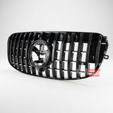 Mascherina Mercedes GLS X167 Facelift GTR AMG Style, look aggressivo e compatibilità perfetta.