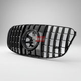 Mascherina frontale nero lucido AMG GTR per Mercedes GLS X167 Restyling