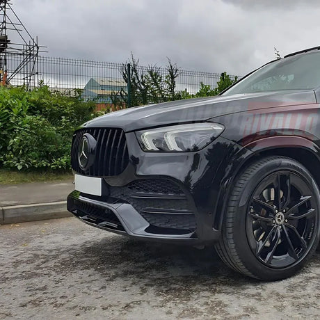 Calandra anteriore Panamericana GTR nera Mercedes GLE 2019-2023