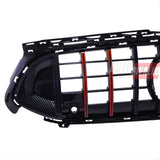 Mercedes A W177 Facelift 2023+ Griglia GT Rocket Carbonio Rosso