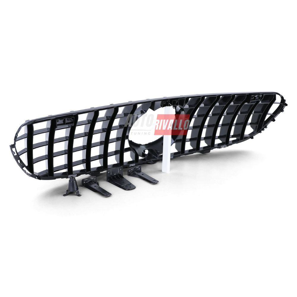 Mascherina Tuning Mercedes GLC X253 2015-2019. GTR Look Premium cromato, installazione semplice.