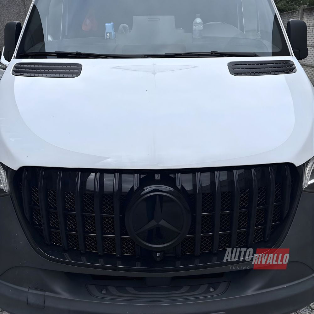 Calandra Mercedes Sprinter 2018-2025. Stile AMG, robusta e di facile installazione