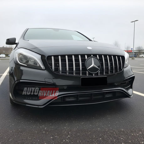 Mercedes A W176 2015-2018 Griglia Radiatore AMG GTR Look - autorivallo
