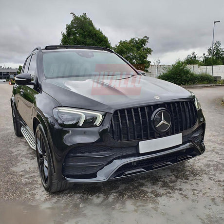 Calandra Panamericana GTR Look nera per Mercedes GLE W167