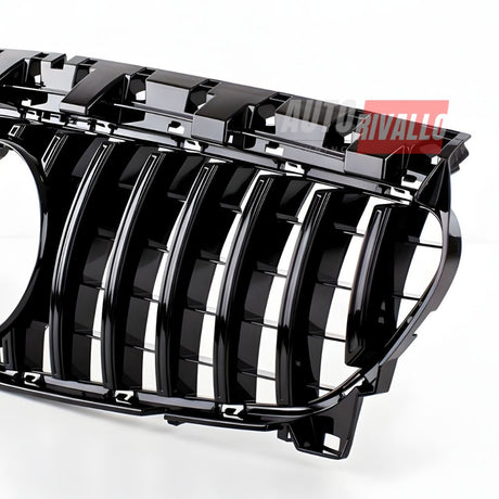 Immagine ravvicinata griglia Panamericana CLA X117. Qualità premium per un frontale dinamico