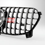 Immagine ravvicinata della griglia anteriore Mercedes GLE W167 (V167/C167) con logo AMG 2019-2023.