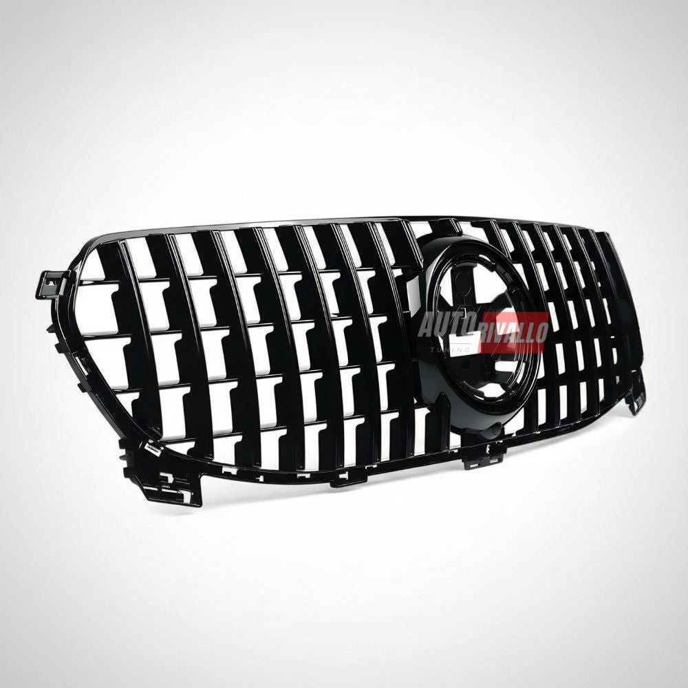 Griglia di ricambio per Mercedes GLE W167 2019-2023, dona un look aggressivo e moderno.