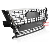 Audi Q5 8R 2008-2012 Griglia Anteriore S-Line Look Nero Cromato
