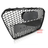 Audi A5 8T 2012-2016 Griglia Anteriore RS5 Look Nero Lucido - autorivallo