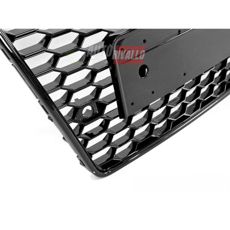 Audi A7 C7 4G 2010-2014 Griglia Anteriore RS7 Look Nero Lucido