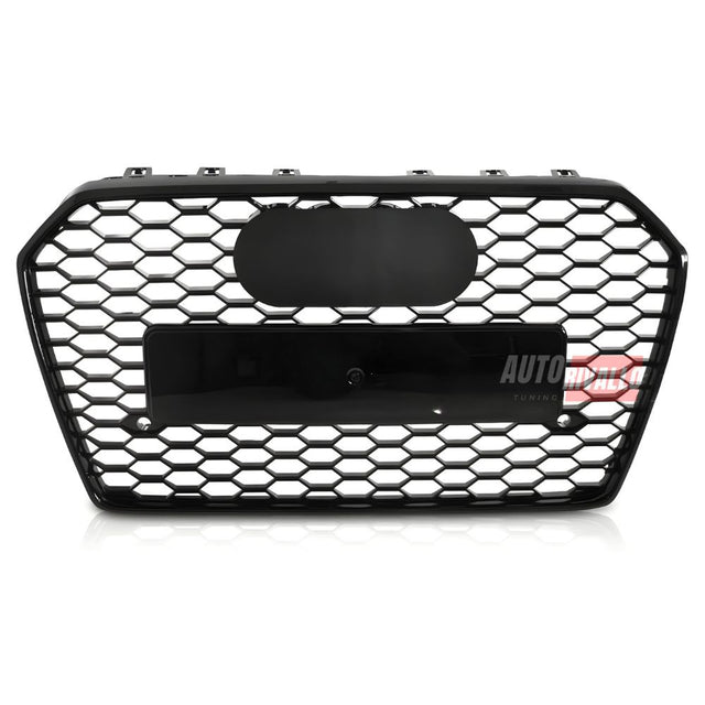 Audi A6 C7 4G 2014-2018 Griglia Anteriore RS6 Look Nero Lucido - autorivallo
