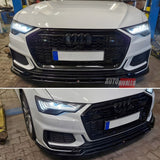 Griglia Audi A6 C8 nido d'ape con ACC Radar – Massima funzionalità e design RS