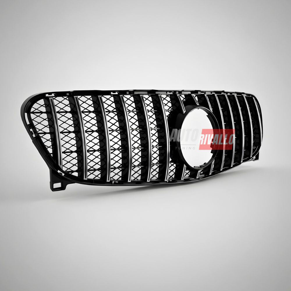 Calandra Tuning Mercedes GLA X156. Griglia Panamericana cromata che trasforma il frontale della tua auto