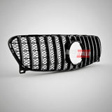 Calandra Tuning Mercedes GLA X156. Griglia Panamericana cromata che trasforma il frontale della tua auto